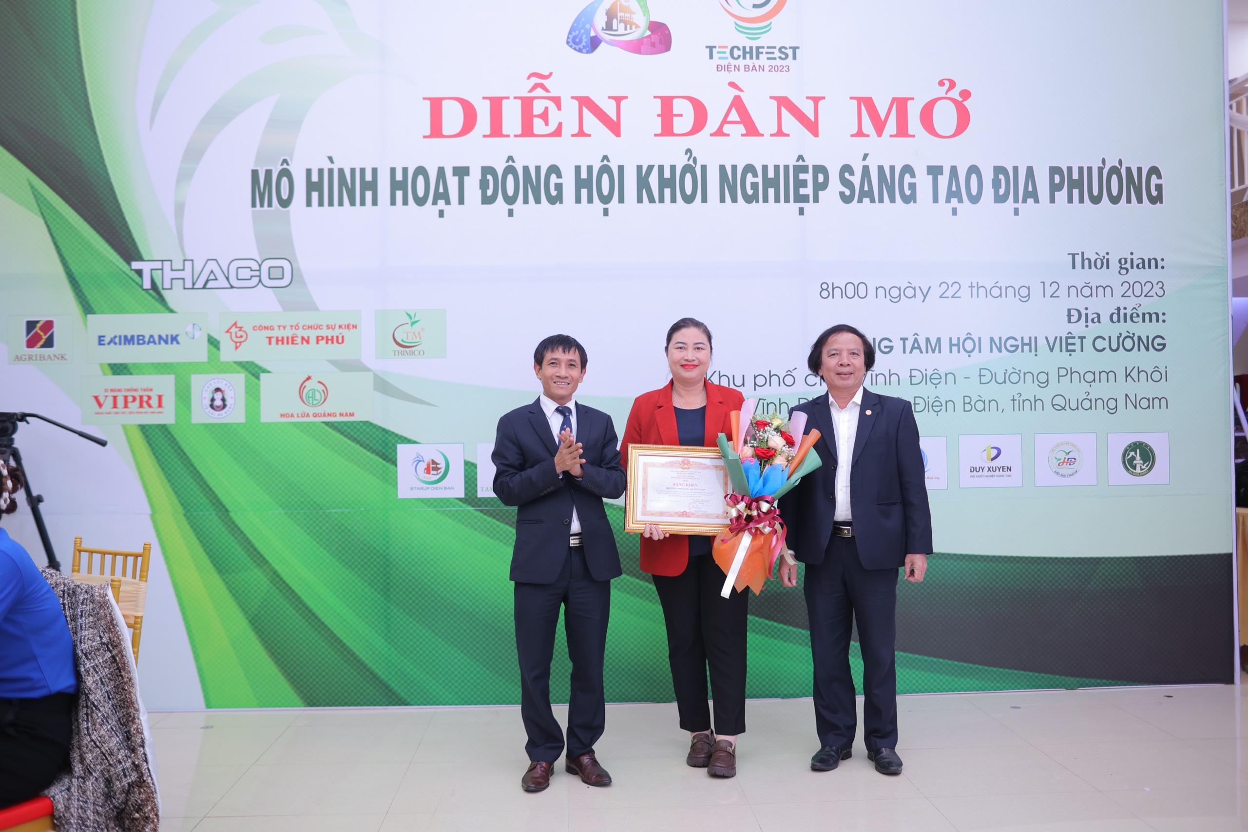 Trường Cao đẳng Quảng Nam vinh dự nhận Bằng khen của Hiệp Hội Khởi nghiệp quốc gia