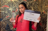 Nữ sinh 16 tuổi nhận giải thưởng “Hoạt động thiện nguyện thanh niên' ở Italia 