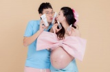 Cặp đôi Gino Tống – Kim Chi ghi lại những khoảnh khắc đẹp trong tháng cuối thai kỳ của Kim Chi