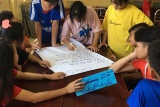 Trung tâm Công tác xã hội và Bảo trợ xã hội tỉnh Yên Bái dạy trẻ tự bảo vệ mình