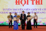 Hội thi “Tuyên truyền viên giỏi về công tác giảm nghèo tỉnh Tuyên Quang năm 2023” 