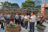 Hoa đào Nhật Tân, Phú Thượng tranh tài tại Hội thi hoa đào truyền thống thành phố Hà Nội