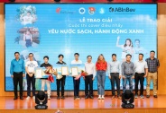 AB InBev trao giải Cuộc thi cover điệu nhảy “Yêu nước sạch, hành động xanh” 
