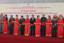The inauguration ceremony of  Vietnam National Mine  Action Centre in Hanoi