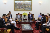 Bộ trưởng Đào Ngọc Dung tiếp Đại sứ, Trưởng phái đoàn EU tại Việt Nam