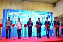 Khai mạc Triển lãm quốc tế về Phát thanh Truyền hình và Thiết bị nghe nhìn 2018 tại Hà Nội