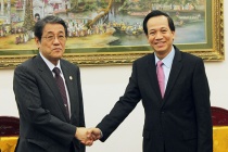 Minister Dao Ngoc Dung had a meeting with Ambassador of Japan in Vietnam