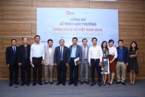 Tôn vinh và trao tặng Giải thưởng Công nghệ số Việt Nam 2018 cho 34 sản phẩm, dịch vụ