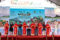 Tuần lễ nhãn và nông sản an toàn tỉnh Sơn La năm 2019