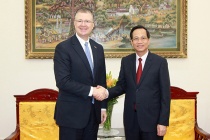 Minister Dao Ngoc Dung had a meeting with the Ambassador of the United States in Vietnam