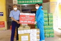 Huyện Việt Yên tiếp nhận thiết bị y tế hỗ trợ điều trị Covid 19