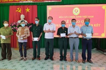 Trao 1,7 ngàn phần quà Tết của Trung ương Hội Cựu chiến binh Việt Nam cho hội viên khó khăn do dịch Covid-19