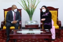 Deputy Minister Nguyen Thi Ha receives Ambassador Extraordinary and Plenipotentiary of Maldives