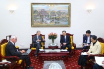 MoLISA Deputy Minister Le Van Thanh received the Belgian Ambassador