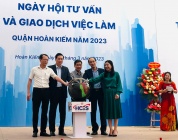 Ngày hội tư vấn và giao dịch việc làm quận Hoàn Kiếm năm 2023: Gần  2.200 vị trí việc làm, học nghề cho lao động lựa chọn