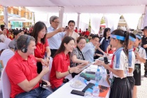 Học sinh tiểu học trải nghiệm kỹ năng quản lý tiền tại Ngày hội Cha-Ching 2023