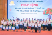 Hải Phòng: Phát động Tháng hành động vì trẻ em và khai mạc hè năm 2023