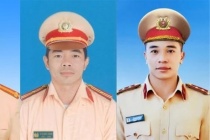 Three police martyrs in Lam Dong landslide honored