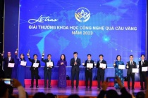 Vinh danh 10 nhà khoa học trẻ nhận Giải thưởng Khoa học công nghệ Quả cầu vàng 2023