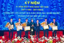 10 nhà giáo giành giải Nhất trong Hội giảng nhà giáo giáo dục nghề nghiệp TP Hà Nội