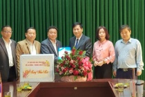 Đoàn công tác Sở Lao động và Phúc lợi tỉnh Hủa Phăn (Lào) chúc Tết Sở LĐTB&XH Sơn La