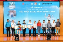 AB InBev trao giải Cuộc thi cover điệu nhảy “Yêu nước sạch, hành động xanh” 