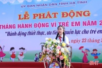 Hà Tĩnh: Hơn 3.150 trẻ em được hưởng trợ cấp xã hội hàng tháng tại cộng đồng