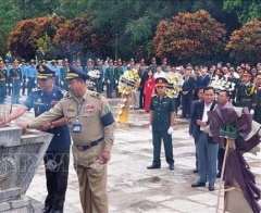 Vietnamese volunteer soldiers’ remains repatriated from Laos, Cambodia