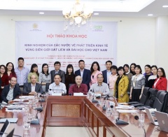 Hội thảo 'Kinh nghiệm của các nước về phát triển kinh tế vùng biên giới đất liền và bài học cho Việt Nam'