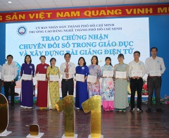 Trường Cao đẳng Nghề TP.HCM: Nhiều tập thể cá nhân được nhận giải thưởng trong Lễ kỷ niệm Ngày Nhà giáo Việt Nam