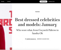 Vogue hết lời ca ngợi phong cách “sang trọng thầm lặng” của Gwyneth Paltrow với đầm Công Trí