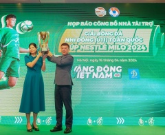 Nestlé MILO đồng hành cùng Giải Bóng đá Nhi đồng (U11) toàn quốc 2024