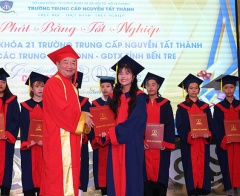 Tất cả học sinh tốt nghiệp đều được Trường Trung cấp Nguyễn Tất Thành kết nối việc làm