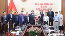 Minister Dao Ngoc Dung received the Chief Resident Representative of UNDP Office in Vietnam