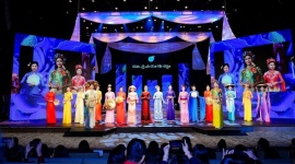 Tuần lễ Áo dài Việt Nam 2024 mãn nhãn với màn trình diễn áo dài của hơn 50 nhà thiết kế