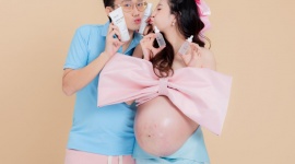 Cặp đôi Gino Tống – Kim Chi ghi lại những khoảnh khắc đẹp trong tháng cuối thai kỳ của Kim Chi