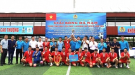 Bế mạc Giải bóng đá Công đoàn các Khu công nghiệp tỉnh Hưng Yên lần thứ VIII năm 2024