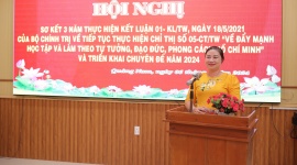 Đảng ủy Trường Cao đẳng Quảng Nam tiếp tục triển khai thực hiện Chỉ thị 05-CT/TW và chuyên đề năm 2024