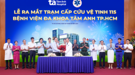 Ra mắt Trạm cấp cứu vệ tinh 115 tại Bệnh viện Đa khoa Tâm Anh TP.Hồ Chí Minh