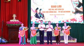 Giao lưu hát ru, hát dân ca Vùng 2 Hải quân khu vực Đồng Nai - Thành phố Hồ Chí Minh
