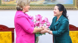 Thứ trưởng Nguyễn Thị Hà: Trưởng đại diện UNICEF có nhiều đóng góp cho trẻ em Việt Nam