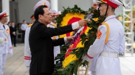 Bộ Lao động - Thương binh và Xã hội viếng Tổng Bí thư Nguyễn Phú Trọng