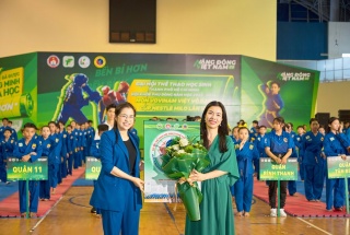 Gần 1.500 vận động viên tham gia tranh tài môn Vovinam Việt Võ Đạo tại Đại hội Thể thao học sinh Thành phố Hồ Chí Minh năm học 2023 - 2024