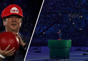 Thủ tướng Nhật Bản Shinzo Abe hóa thân thành Super Mario tại lễ bế mạc Olympic Rio 2016