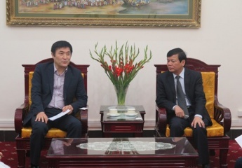 Deputy Minister Nguyen Trong Dam warmly welcomed the Director of  Korea International Cooperation Agency (KOICA) office in Vietnam