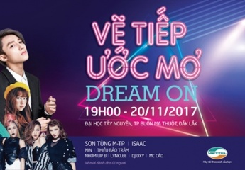 Viettel mang đại nhạc hội Dream On đến Tây Nguyên