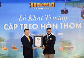 Phú Quốc khai trương cáp treo Hòn Thơm dài nhất thế giới 