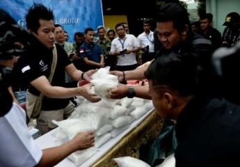 Indonesia tịch thu gần 6 tấn ma tuý đá
