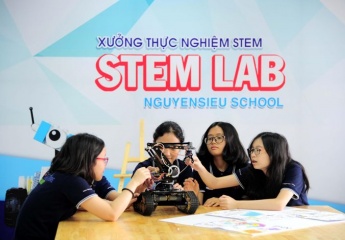 Trường Nguyễn Siêu tiếp cận mô hình giáo dục tiên tiến STEM trong dạy và học