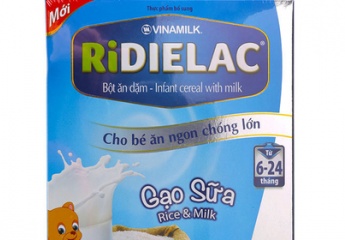 Bột ăn dặm Ridielac Alpha Sữa Ngũ cốc: Có gì đặc biệt?